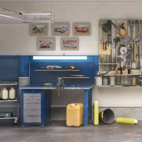 LED panel Felületre szerelt LED léc 30W 3800lm 3000K fehér Projectline Philips