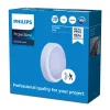 LED kültéri csatorna lámpa 15W 1400lm 4000K IP54 mozgás- és szürkületérzékelővel, Projetline fehér Philips