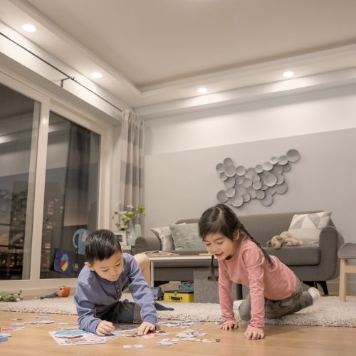 LED panel süllyesztett alsó lámpa MESON 5.5W 4000K 9cm kerek alsó lámpa PHILIPS