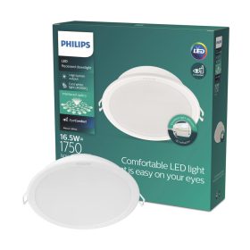   LED paneles süllyesztett alsó lámpa MESON 16.5W 4000K 16.5cm kerek alsó lámpa PHILIPS