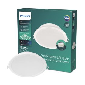   LED panel süllyesztett alsó lámpa MESON 16.5W 6500K 16.5cm kerek alsó lámpa PHILIPS