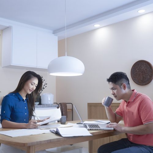 LED panel süllyesztett alsó lámpa MESON 16.5W 6500K 16.5cm kerek alsó lámpa PHILIPS