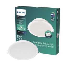   LED panel süllyesztett alsó lámpa MESON 20W 3000K 19cm kerek alsó lámpa PHILIPS