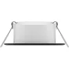 LED Panel Süllyesztett LED Lámpatest 5.5W 500lm 3000K Fekete Meson Philips
