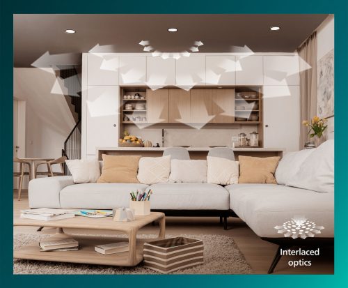 LED Panel Süllyesztett LED Lámpatest 12.5W 1300lm 4000K Fekete Meson Philips