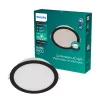 LED Panel Süllyesztett LED Lámpatest 16.5W 1660lm 3000K Fekete Meson Philips