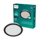 LED Panel Süllyesztett LED Lámpatest 16.5W 1660lm 3000K Fekete Meson Philips