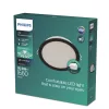 LED Panel Süllyesztett LED Lámpatest 16.5W 1660lm 3000K Fekete Meson Philips