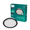 LED Panel Süllyesztett LED Lámpatest 16.5W 1750lm 4000K Fekete Meson Philips