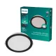LED Panel Süllyesztett LED Lámpatest 20W 2100lm 3000K Fekete Meson Philips