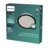 LED Panel Süllyesztett LED Lámpatest 20W 2100lm 3000K Fekete Meson Philips
