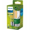 LED izzó E27 A60 210.6lm/W 5.2W = 75W 1095lm 2700K meleg izzószál PHILIPS Ultra Hatékony