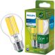 LED izzó E27 A60 210.3lm/W 7.3W = 100W 1535lm 4000K semleges izzószál PHILIPS Ultra Hatékony