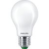 LED izzó E27 A60 210.9lm/W 2.3W = 40W 485lm 2700K meleg izzószálas tejszerű PHILIPS rendkívül hatékony