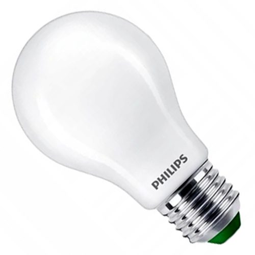 LED izzó E27 A60 210lm/W 4W = 60W 840lm 2700K meleg izzószál tejes PHILIPS rendkívül hatékony