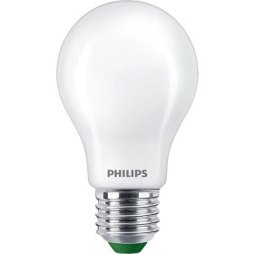   LED izzó E27 A60 210lm/W 4W = 60W 840lm 4000K semleges izzószál tejes PHILIPS Ultra hatékony