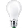 LED izzó E27 210.3lm/W A60 7.3W = 100W 1535lm 4000K semleges szálas tejszerű PHILIPS rendkívül hatékony