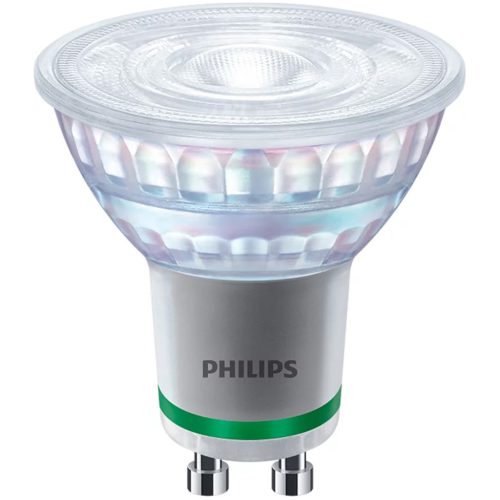 LED halogén izzó GU10 190.5lm/W PAR16 2.1W = 50W 400lm 4000K Semleges 36° PHILIPS Ultra Hatékony
