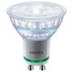 LED halogén izzó GU10 375lm/W PAR16 2.1W = 50W 375lm 2700K meleg 36° PHILIPS Ultra hatékony