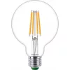 LED Globe izzó E27 210lm/W G95 4W = 60W 840lm 2700K meleg izzószál PHILIPS Ultra Hatékony