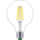 LED Globe izzó E27 210lm/W G95 4W = 60W 840lm 4000K semleges izzószál PHILIPS Ultra Hatékony