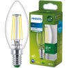 LED izzó E14 gyertya B35 2.3W = 40W 485lm 210lm/W 4000K Semleges 300° A OSZTÁLY UltraEfficient Philips