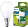 LED izzó E14 gömb alakú P45 2,3 W = 40 W 485 lm 210 lm/W 2700 K Meleg 300° A OSZTÁLYÚ UltraEfficient Philips