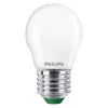 LED izzó E27 gömb alakú P45 2,3 W = 40 W 485 lm 210 lm/W 2700 K Meleg 300° A OSZTÁLYÚ UltraEfficient Philips