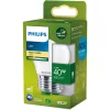LED izzó E27 gömb alakú P45 2,3 W = 40 W 485 lm 210 lm/W 2700 K Meleg 300° A OSZTÁLYÚ UltraEfficient Philips