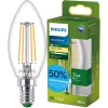 LED izzó E14 gyertya B35 1.2W = 25W 252lm 210lm/W 2700K Meleg 300° A osztályú UltraEfficient Philips