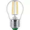 LED izzó E27 gömb alakú P45 1.2W = 25W 252lm 210lm/W 2700K Meleg 300° A OSZTÁLYÚ UltraEfficient Philips