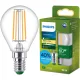 LED izzó E14 gömb alakú P45 3,8 W = 60 W 806 lm 212 lm/W 2700 K Meleg 300° A OSZTÁLYÚ UltraEfficient Philips