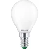 LED izzó E14 gömb alakú P45 3,8 W = 60 W 806 lm 212 lm/W 2700 K Meleg 300° Tejes A OSZTÁLYÚ UltraEfficient Philips