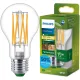 LED izzó E27 A60 5,2 W = 75 W 1095 lm 212 lm/W 2700 K Meleg 300° A OSZTÁLYÚ Szabályozható UltraEfficient Philips