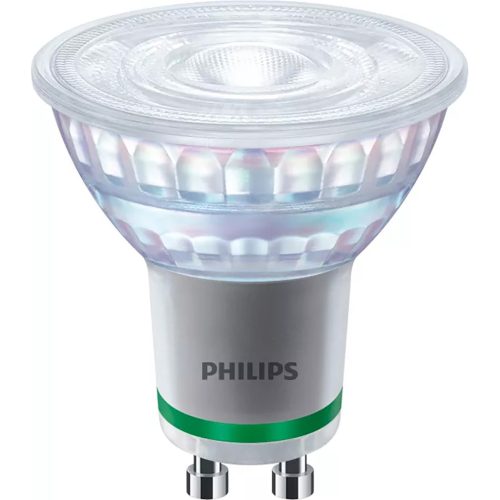6x LED izzó GU10 spotlámpa PAR16 2.1W = 50W 375lm 190lm/W 2700K Meleg 36° A OSZTÁLYÚ UltraEfficient Philips