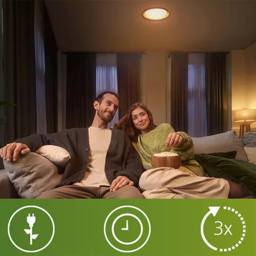 6x LED izzó E14 gömb P45 2.3W = 40W 485lm 210lm/W 2700K Meleg 300° A OSZTÁLYÚ UltraEfficient Philips