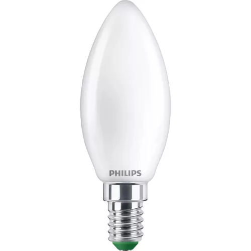 3x LED izzó E14 gyertya B35 2.3W = 40W 485lm 210lm/W 2700K Meleg 300° A osztályú UltraEfficient Philips