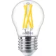 LED izzó gömb E27 P45 5,9W = 60W 806lm 2700 meleg izzószál PHILIPS szabályozható