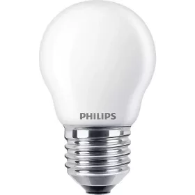   LED izzó Globe E27 P45 3,4W = 40W 470lm 2700 meleg izzószál tejes PHILIPS szabályozható