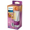 LED Edison izzó E27 ST64 5,9W = 60W 806lm 2700 meleg izzószál PHILIPS szabályozható