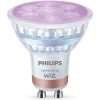 3x LED izzó GU10 spotlámpa PAR16 4,7 W = 50 W 345 lm 2200-6500 K RGB + TW Intelligens OKOS WiFi Bluetooth WiZ alkalmazás Philips
