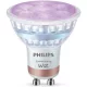 3x LED izzó GU10 spotlámpa PAR16 4,7 W = 50 W 345 lm 2200-6500 K RGB + TW Intelligens OKOS WiFi Bluetooth WiZ alkalmazás Philips