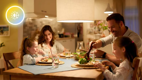 LED izzó E27 A60 4,3 W = 60 W 903 lm 2700-4000 K TW FILAMENT UltraEfficient Smart WiFi Bluetooth WiZ App Philips