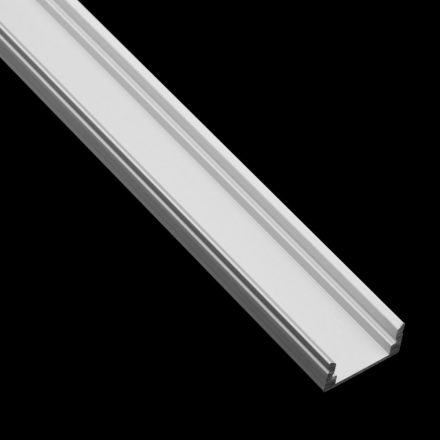 Alumínium profil LED KM36 Silverhez Felületre szerelhető 1m