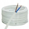 Kábel OMYp 300/300V 2x1,5mm fehér 1m ELEKTROMOS KÁBEL
