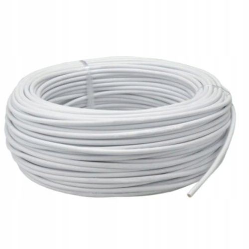 Vezetékkábel OWY H05VV-F 300/500V 5x4mm fehér 1m ELEKTROMOS KÁBEL