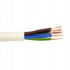Vezetékkábel OWY H05VV-F 300/500V 5x4mm fehér 1m ELEKTROMOS KÁBEL