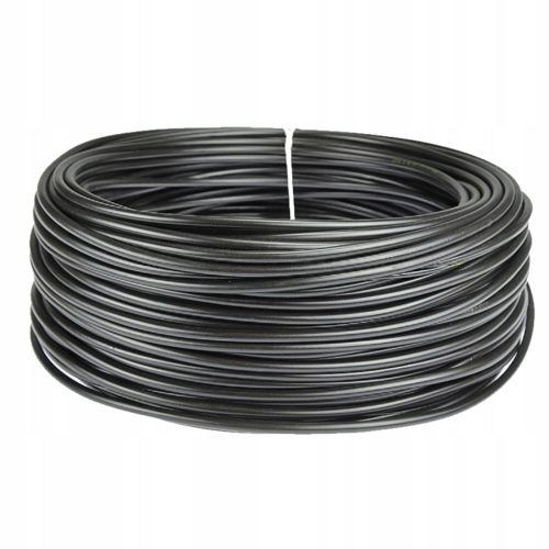 Vezetékkábel OW H05RR-F 300/500V 3x1,5mm Fekete 1m ELEKTROMOS KÁBEL