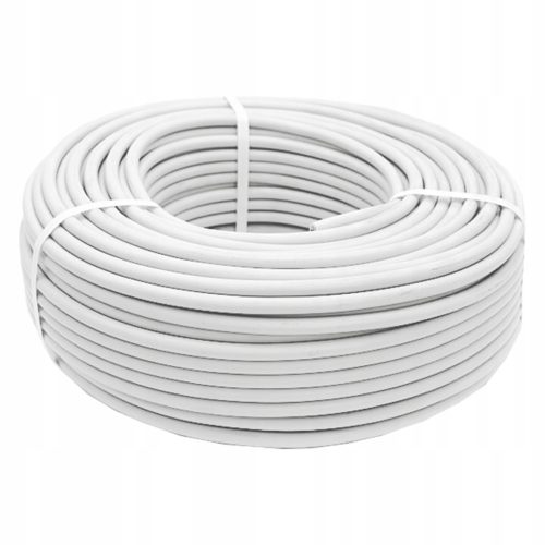 Vezetékkábel YTKSY 2x2x0,5mm Távközlés Fehér 1m ELEKTROMOS KÁBEL