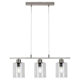 Mennyezeti lámpa, 3x E27, króm, modern, Miroslaw Rabalux